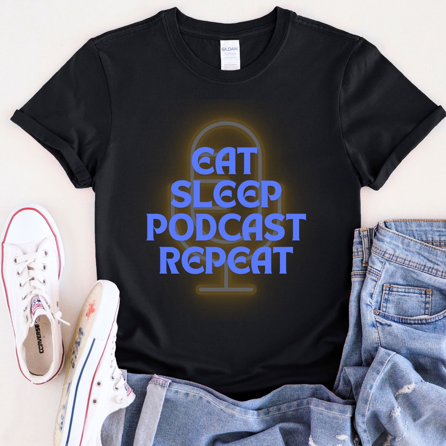 Eat Sleep Podcast Repeat - Unisex