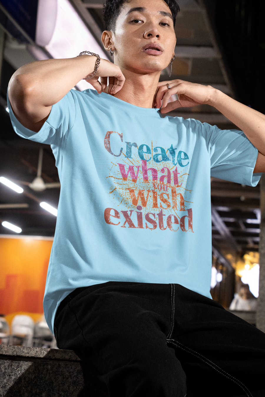 Unisex Terry Oversized Tee