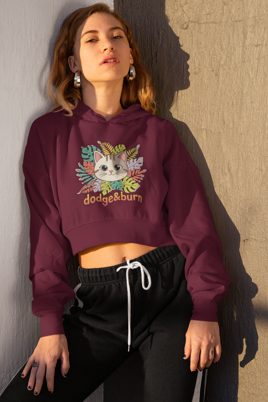 Female Cropped Hoodie