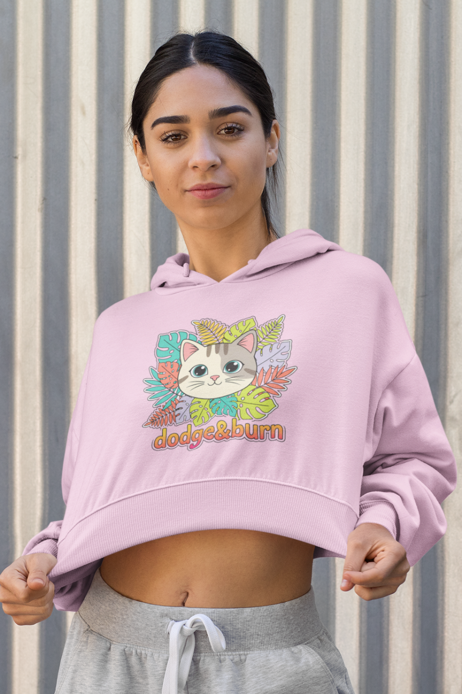 Female Cropped Hoodie