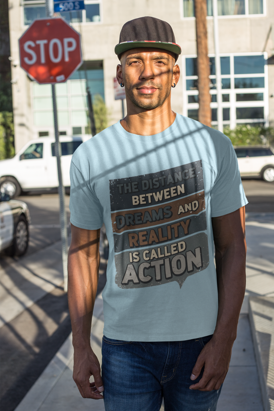 Men Stretch T-shirt