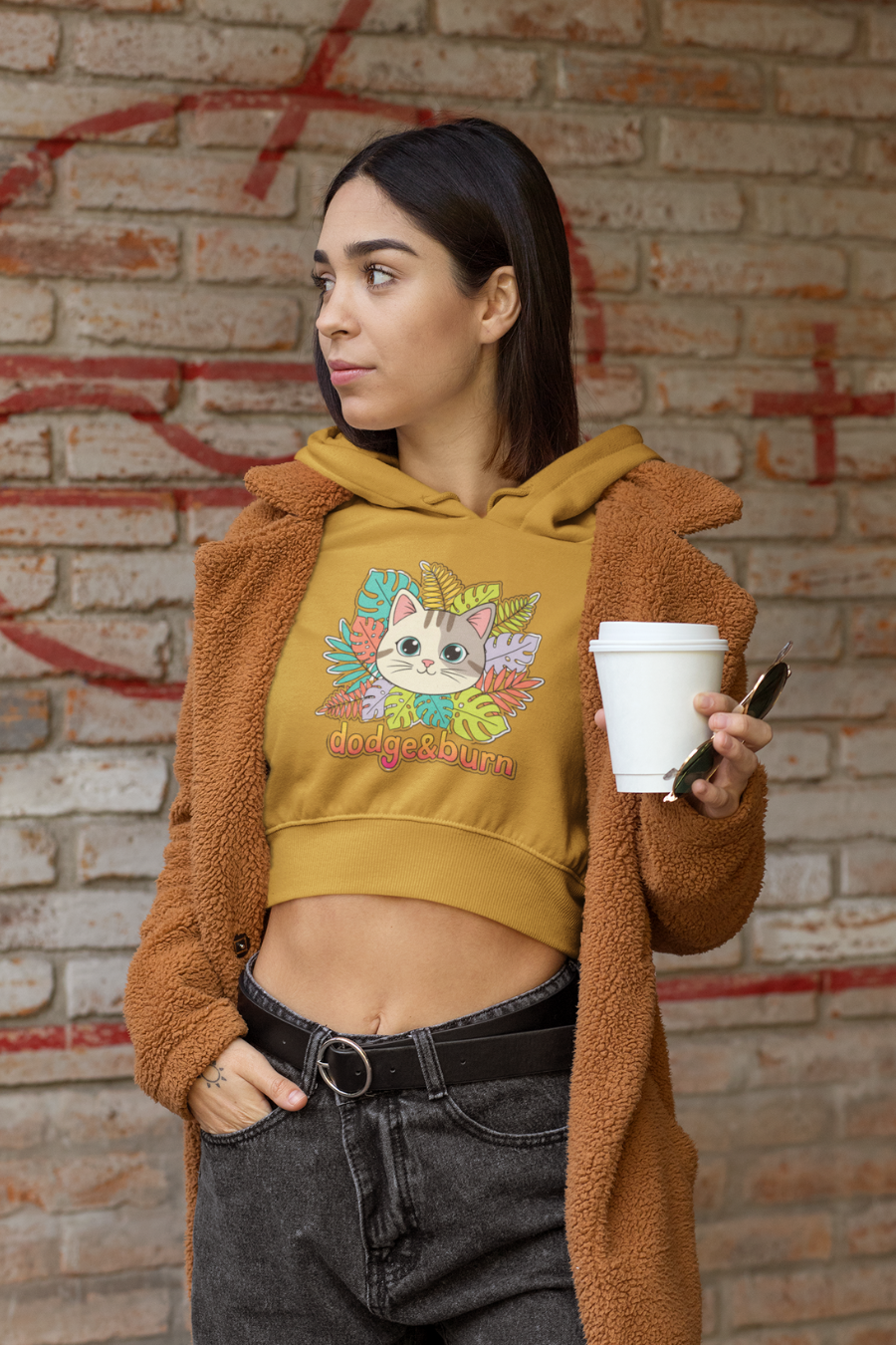 Female Cropped Hoodie