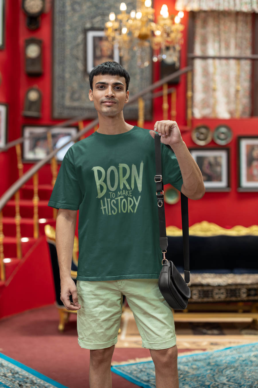 Men Terry Oversized Tee