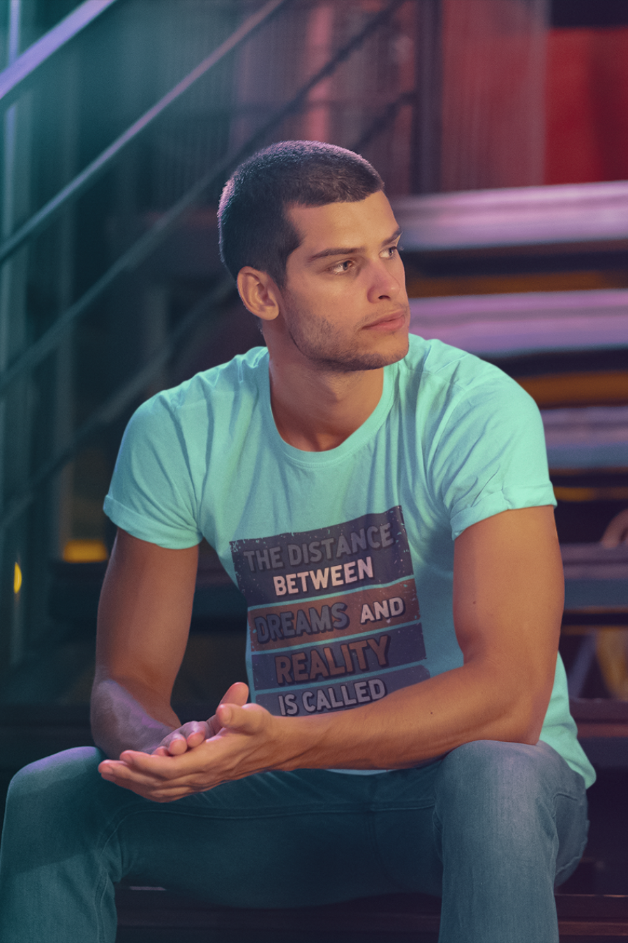 Men Stretch T-shirt