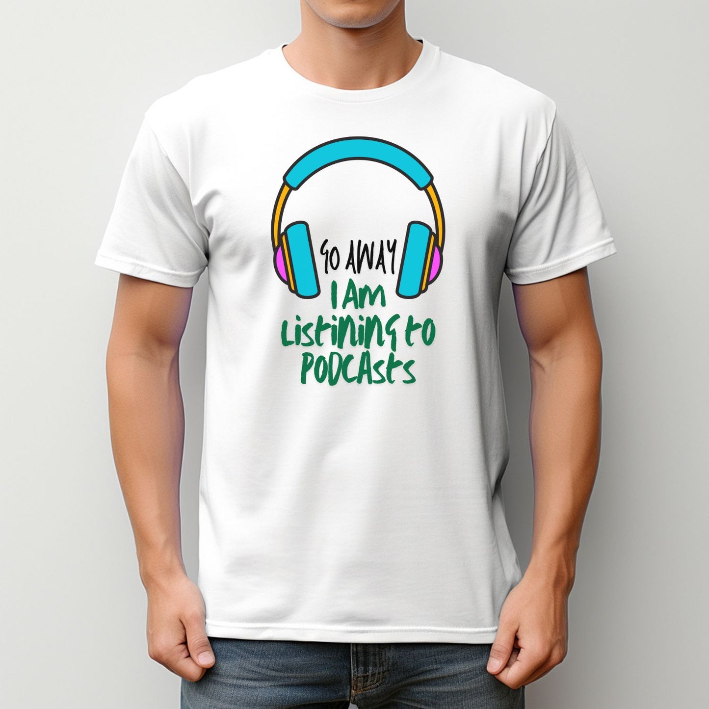 Go Away - Unisex White