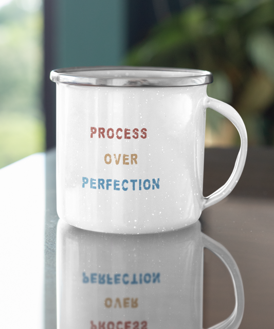 White Enamel Mugs